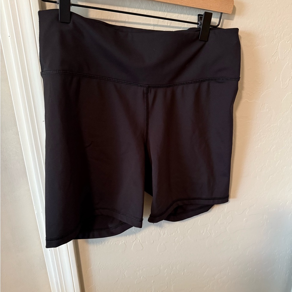 Old Navy Black Bike Shorts Elastic Waist